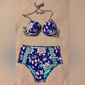 2 piece high rise bikini from Target